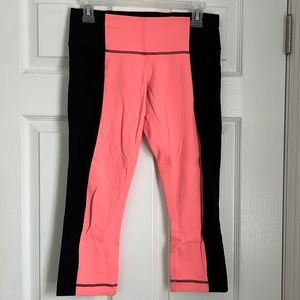 Lululemon cropped leggings